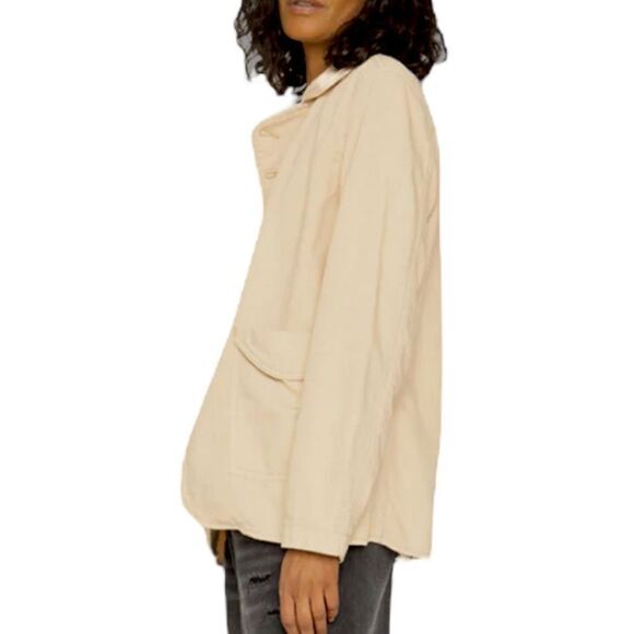 Sandrine Rose By Free People Women's Tan Jacket Sunflower Size Small and XS NWT - Picture 3 of 16